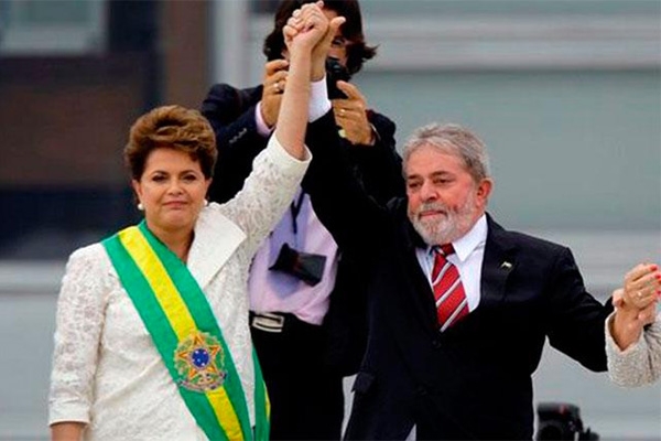 Dilma anunció que Lula será el candidato