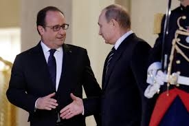 Putin y Hollande se pelean por Siria