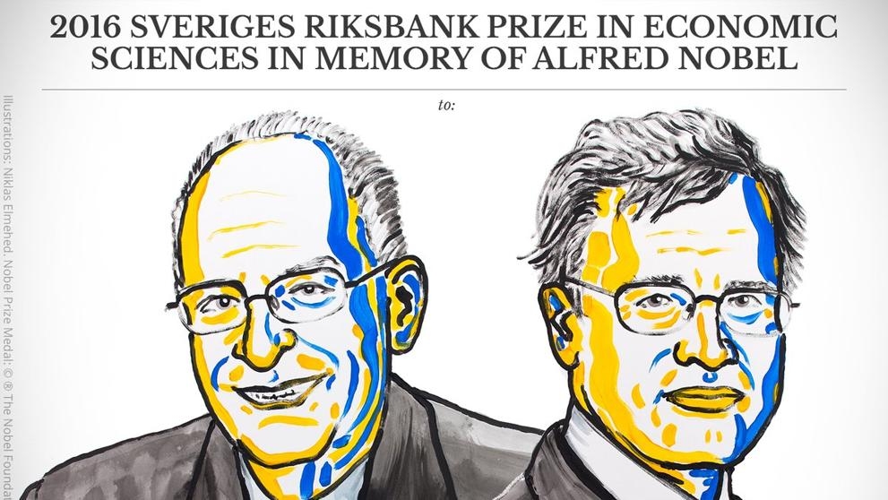 Oliver Hart y Bengt Holmström, Premio Nobel de Economía 2016
