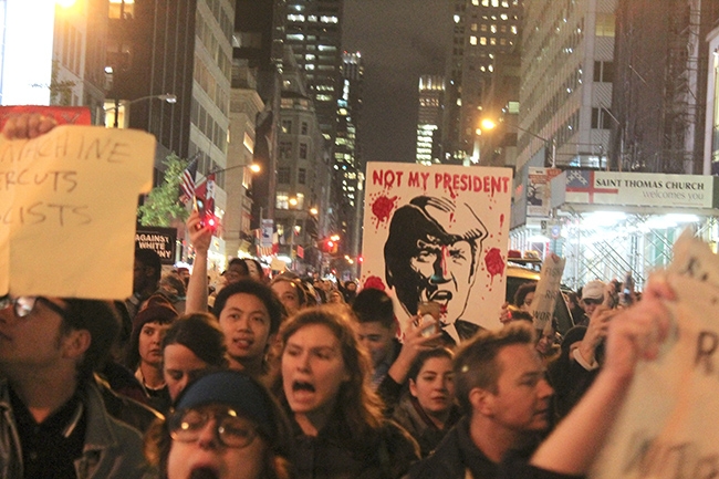 Protestas por todo el país