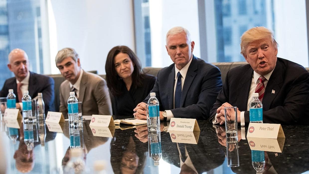 El neoliberalismo transformó el mundo en un gran negocio y Trump y Silicon Valley son los dos grandes ganadores