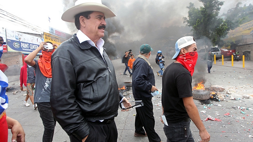 Graves incidentes en Honduras antes de la toma de posesión de Juan Orlando Hernández