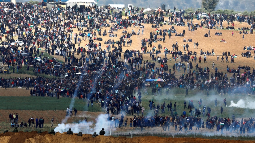 Cinco palestinos muertos y 356 heridos en la frontera de Gaza en las protestas de ‘La Marcha del Retorno’