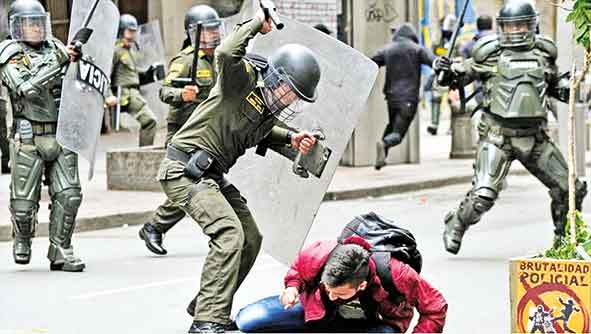 Psicología, brutalidad policial y construcción de paz en Colombia