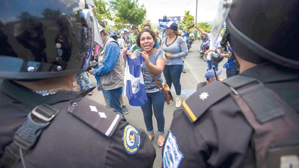 Los estudiantes exigen a la CIDH