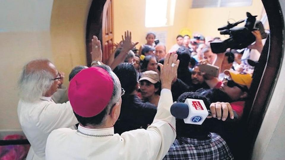 La tensión entre los obispos y el sandinismo