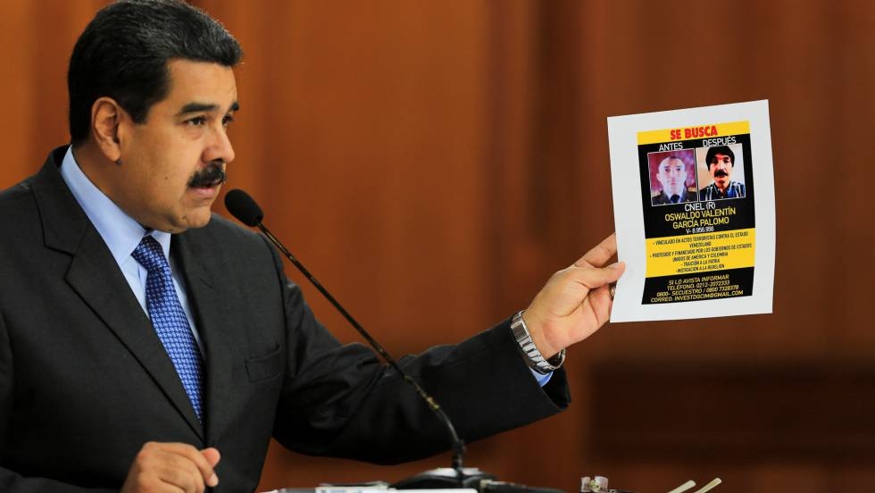 Maduro presenta pruebas del atentado y endurece su discurso contra Colombia