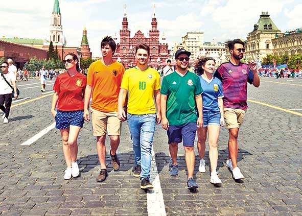 El Mundial Rusia 2018: un balón de colores