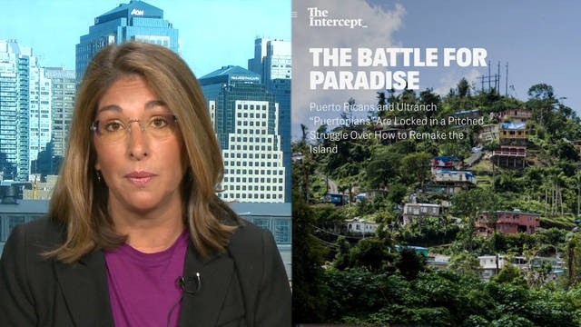 “No soy fatalista”: Naomi Klein habla sobre Puerto Rico, la austeridad y la izquierda