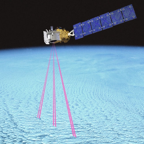 Satélite equipado con láser medirá espesor de capas de hielo polar vulnerables al cambio climático