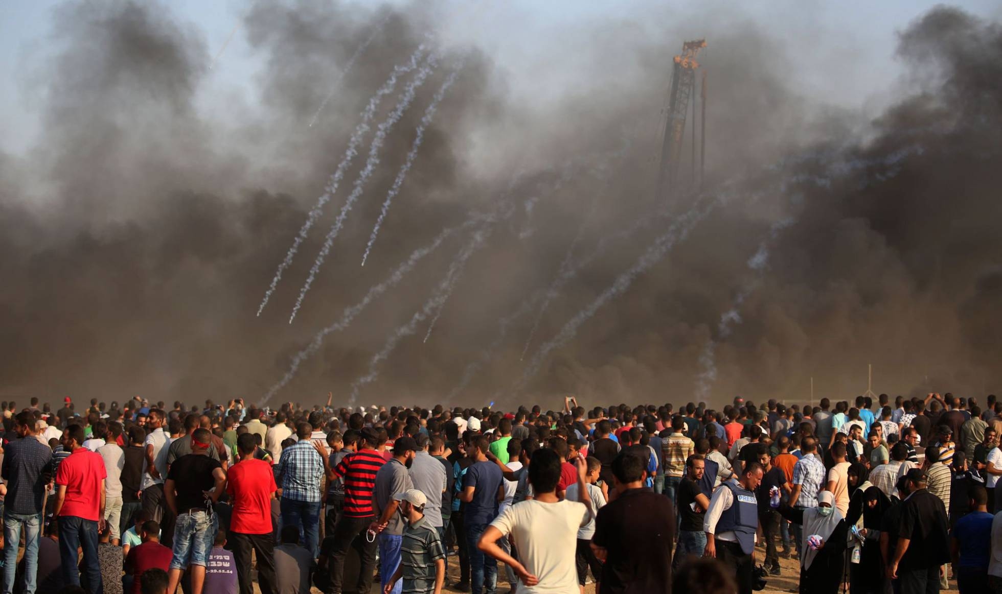Mueren siete palestinos en Gaza por disparos del Ejército israelí