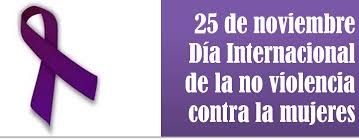 Día internacional de la no violencia contra las mujeres