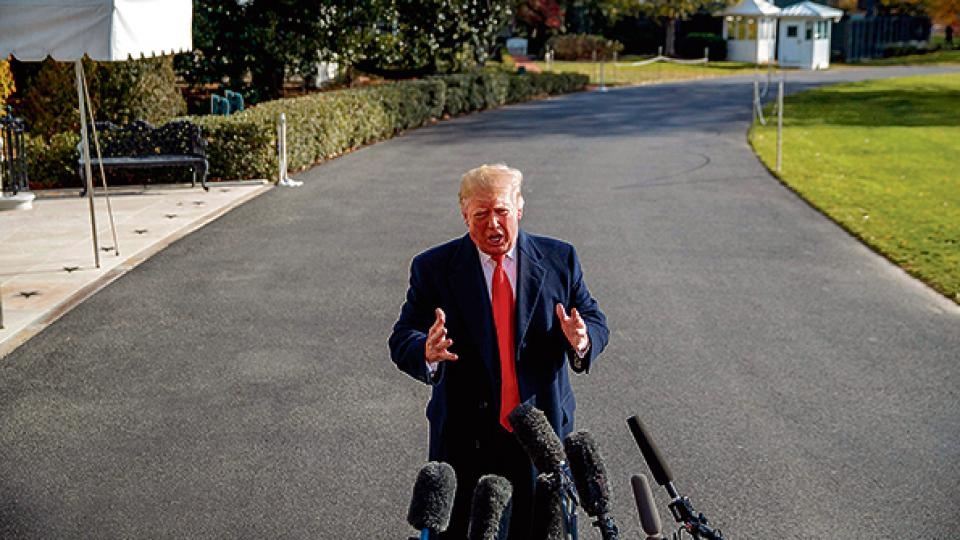 Trump se acerca a China, pero no tanto