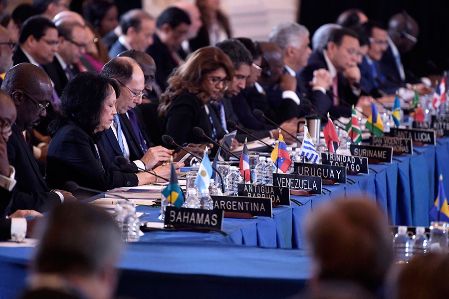 Sólo 16 de los 34 países miembros de la OEA reconocen presidencia interina de Guaidó