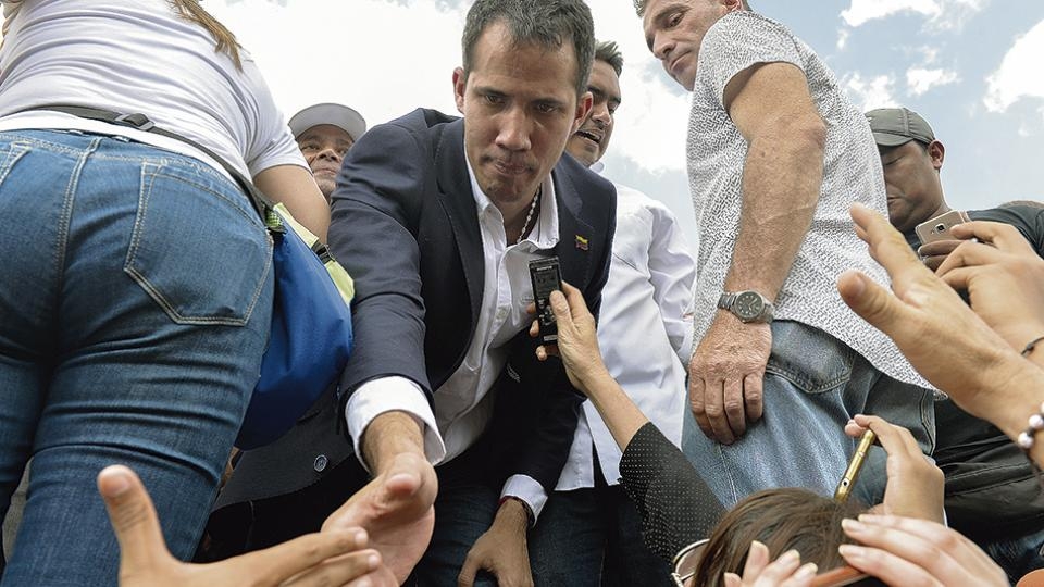 Guaidó volvió a Venezuela y no hubo incidentes