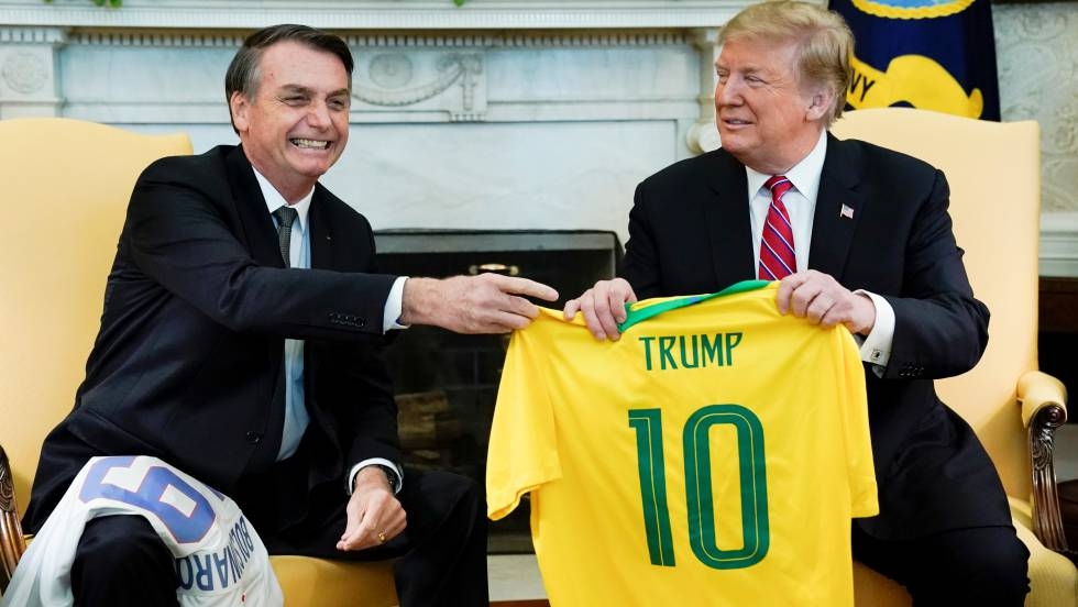 Trump y Bolsonaro exhiben su alianza populista y azuzan el miedo al socialismo