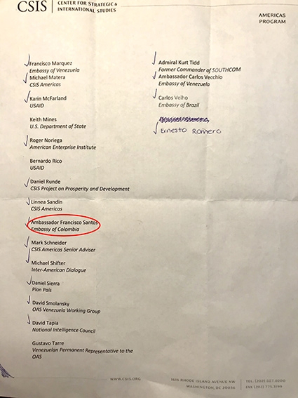 Periodista destapa una reunión secreta en EE.UU. sobre el “uso de la fuerza militar en Venezuela”