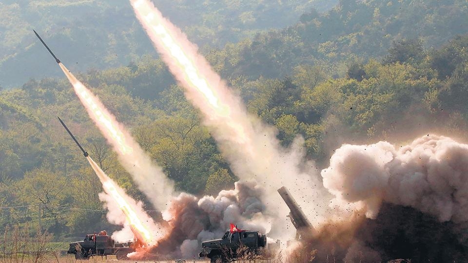Un misil a la negociación de paz con Norcorea