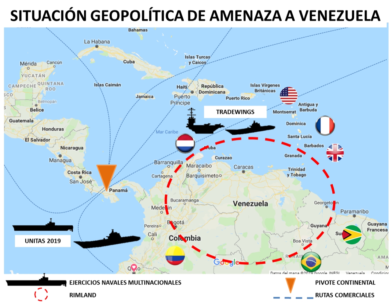 Estados Unidos y la hipótesis del bloqueo naval a Venezuela