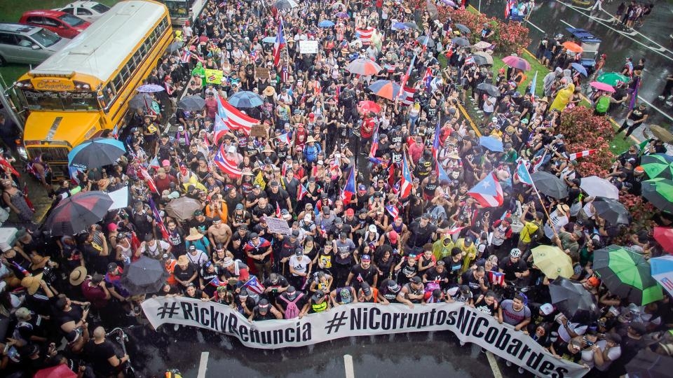115b3576254b71e13d1e8e5c1a653161 Las protestas no cesan en Puerto Rico