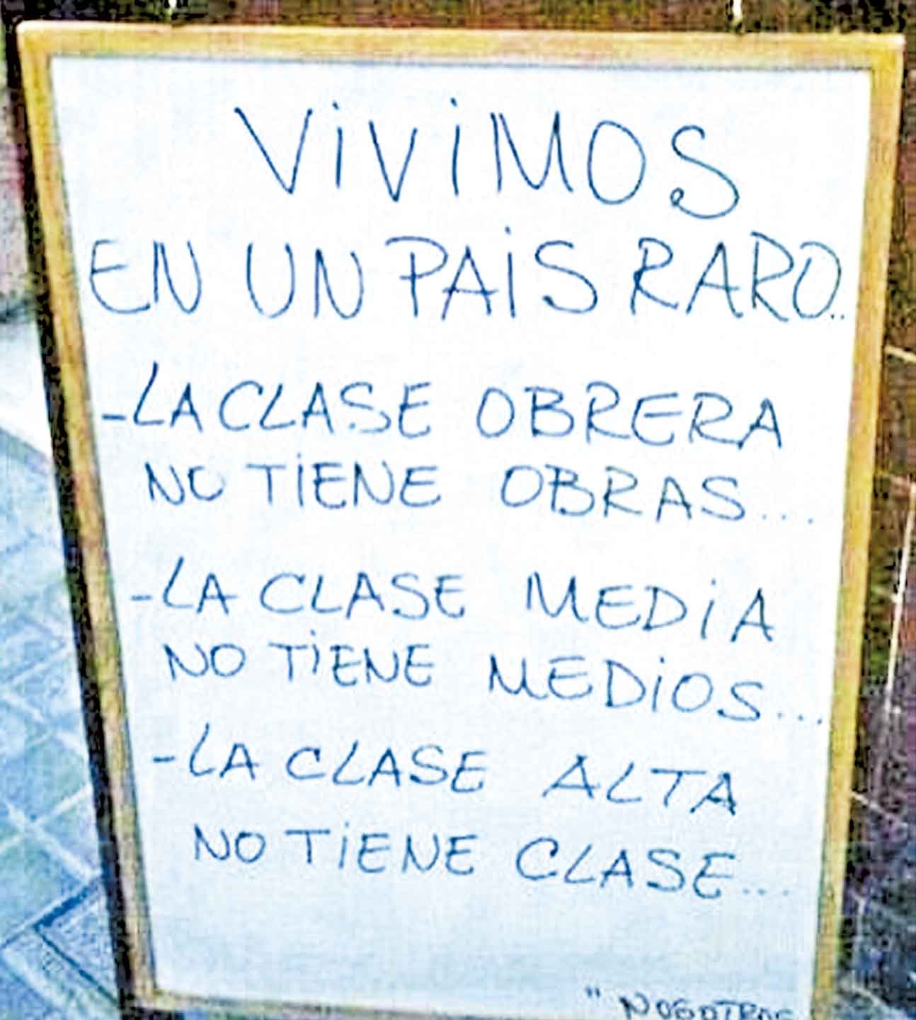 La clase media no va al paraiso