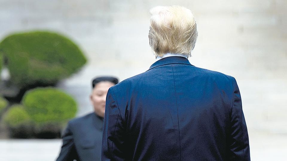 Trump se reunió con Kim y pisó suelo norcoreano