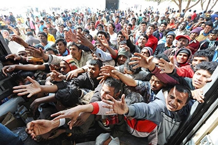 Refugiados, capitalismo e ideología