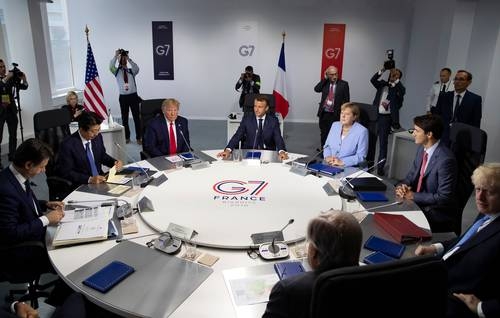 Culmina cumbre del G-7 entre divisiones y pequeños acuerdos