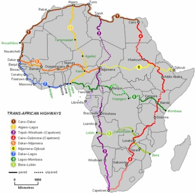 El plan expansionista de China en África hace realidad la conexión por carretera y por tren de sus costas este y oeste