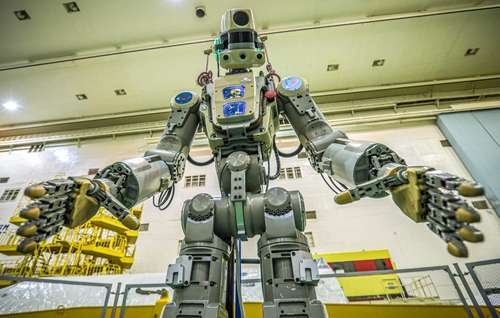 Rusia envía a robot humanoide a la EEI; hará una estancia experimental de 10 días