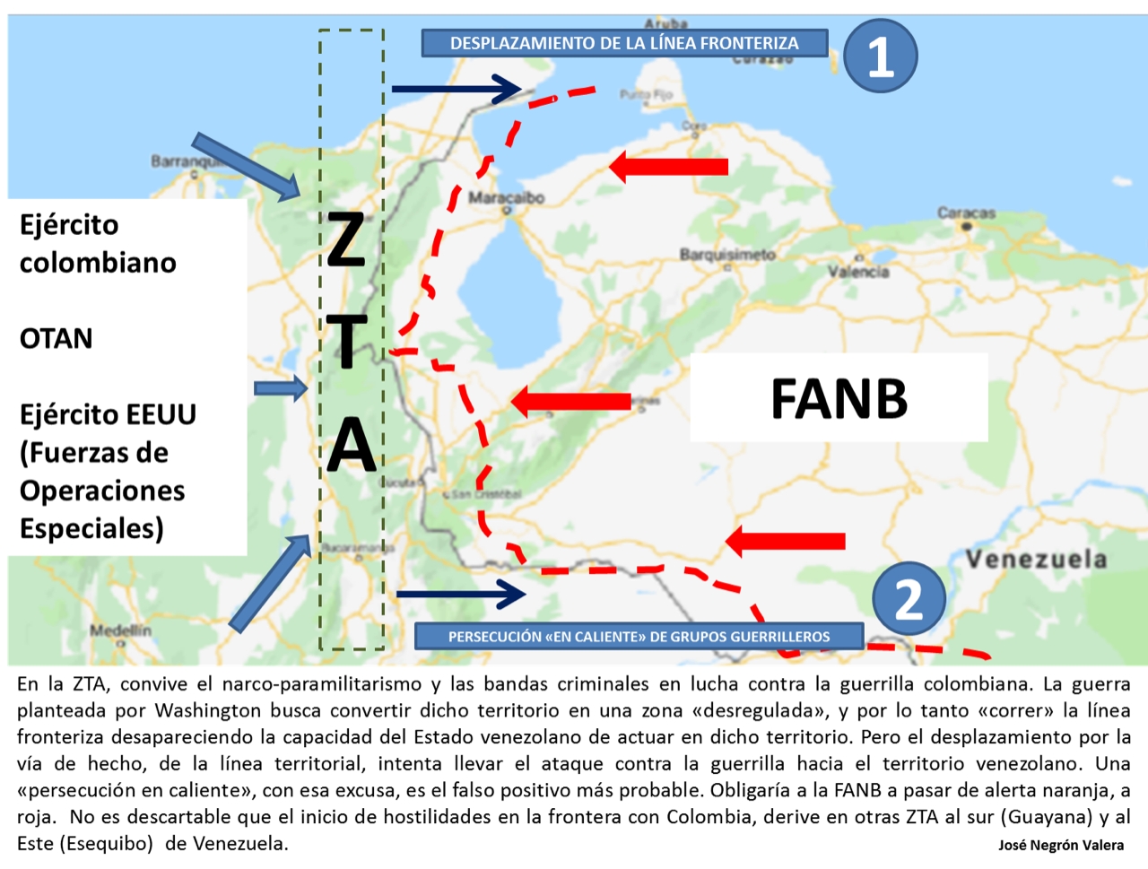 La Zona Temporalmente Autónoma: el plan del Pentágono para la frontera colombo-venezolana