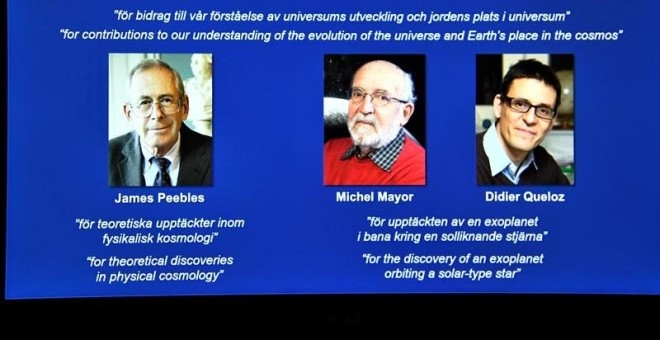 Premian con el Nobel de Física el aporte de tres científicos a la cosmología