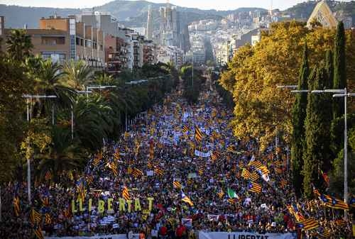 Nueva jornada de protestas en Barcelona