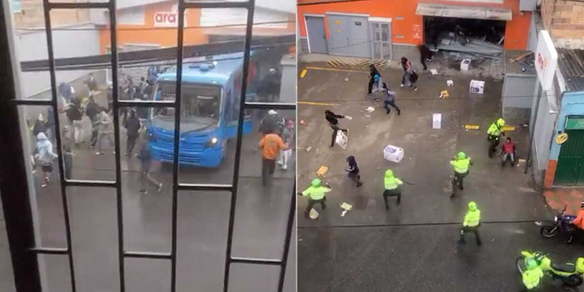 Pánico y desinformación. Primero en Cali, luego en Bogotá