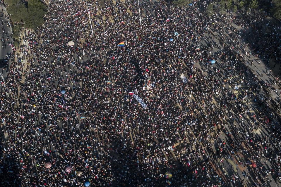 Piñera no puede frenar la protesta en Chile