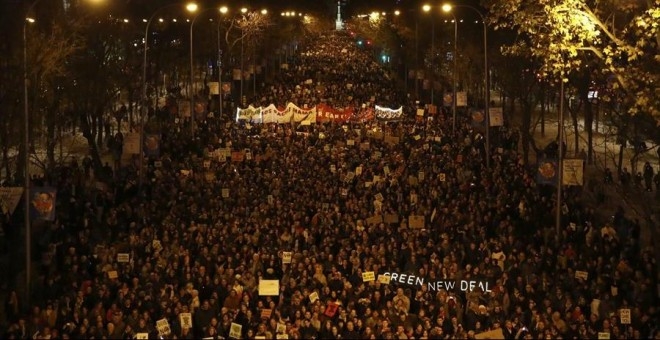 La lucha contra el cambio climático se hace fuerte en Madrid