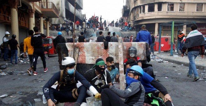 Siguen manifestaciones en Irak, hasta que se marchen “todos los corruptos”