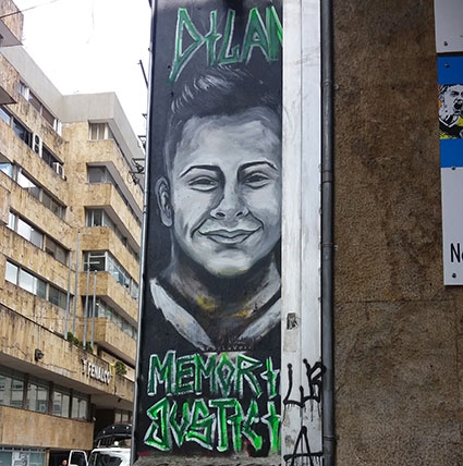 En el lugar donde cayó Dilan Cruz hoy brota solidaridad y esperanza