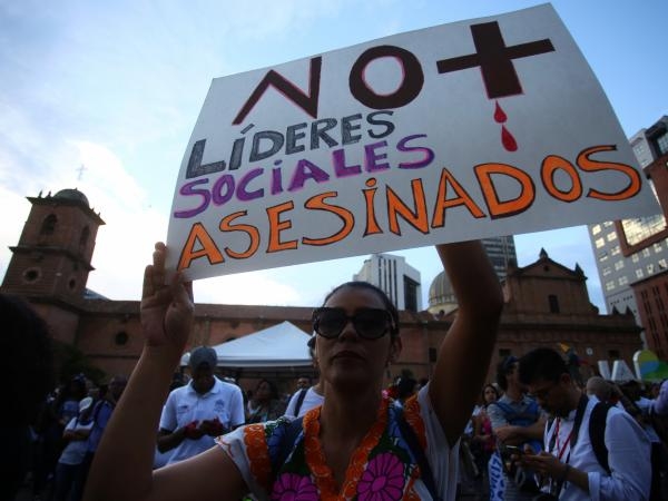 Matanza de líderes, la peor crisis humanitaria