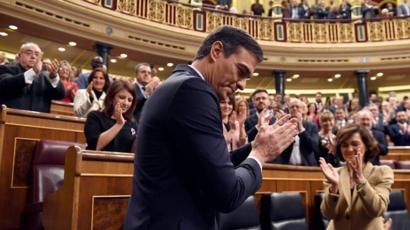 6db5e8fee8e5d2549ed40eb99298efcd Pedro Sánchez fue investido como presidente de España