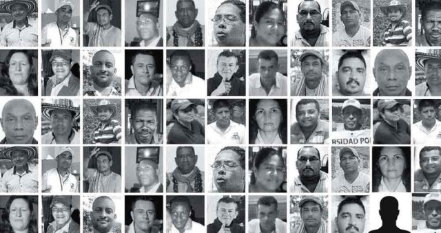 Los asesinatos de más de 500 líderes sociales en Colombia desde 2016 reflejan el deterioro de la seguridad en el país