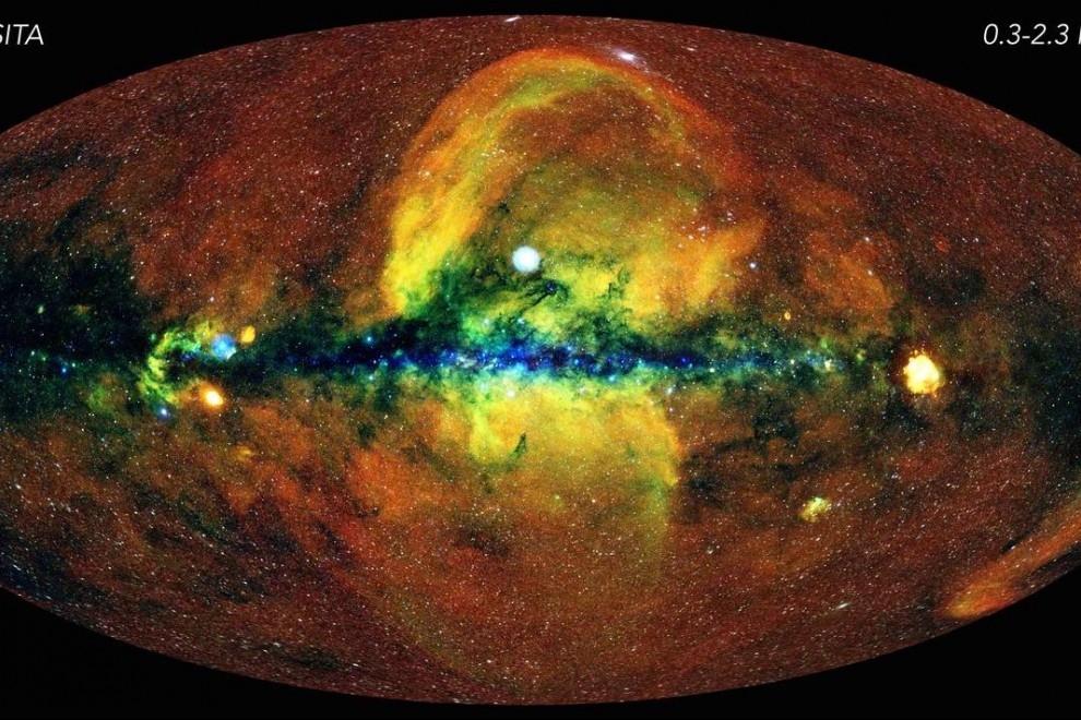 Un nuevo mapa del cielo en rayos X reta a la misteriosa energía oscura