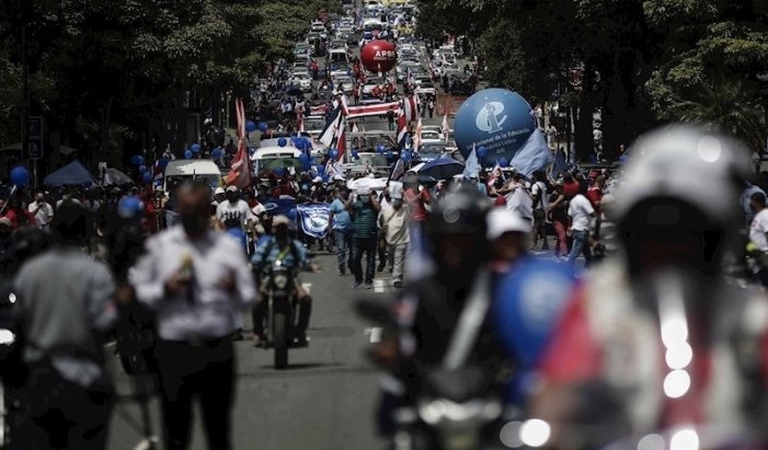 Dos semanas de protestas en Costa Rica contra el plan del ajuste del Gobierno y el FMI