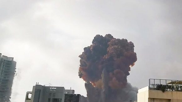 Describen explosión de Beirut como uno de los mayores estallidos no nucleares de la historia