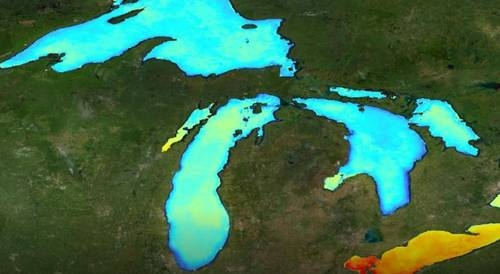 El cambio climático influye en la forma en que se fija el carbono en grandes lagos