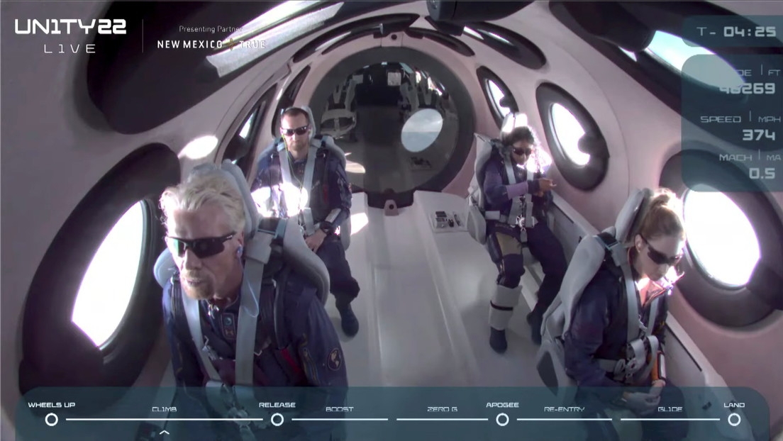 42ad3ff3c68b59eb78898eb2a6a7a7ec Richard Branson hace historia tras completar con éxito su primer viaje al espacio a bordo de la nave SpaceShipTwo