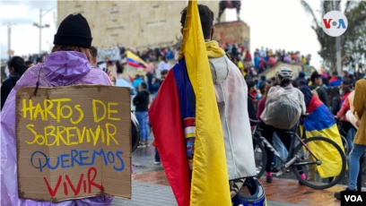 Los jóvenes que protagonizaron las protestas en Colombia denuncian una “cacería de brujas”