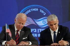 Firman EU e Israel nuevo pacto de seguridad y de frente común contra Irán