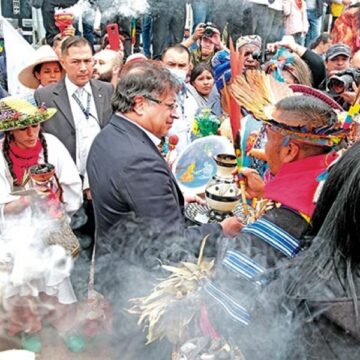 Crónica de la Posesión Popular y Espiritual de Gustavo Petro y Francia Márquez. El bien germina ya
