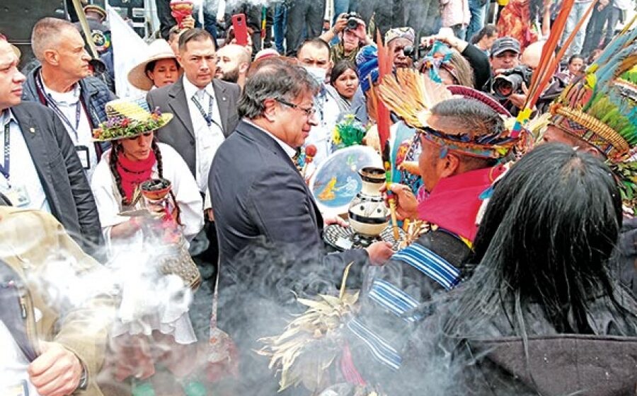 Crónica de la Posesión Popular y Espiritual de Gustavo Petro y Francia Márquez. El bien germina ya